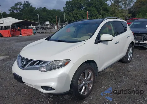 2014 Nissan Murano Le from USA, damaged, VIN JN8AZ1MW5EW507760